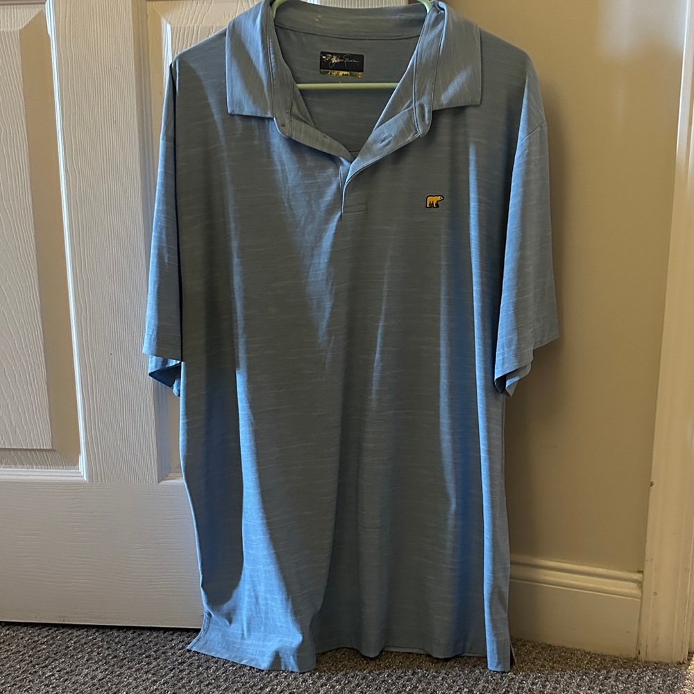 Men's Light Blue Polo Shirt - Jack Nicklaus